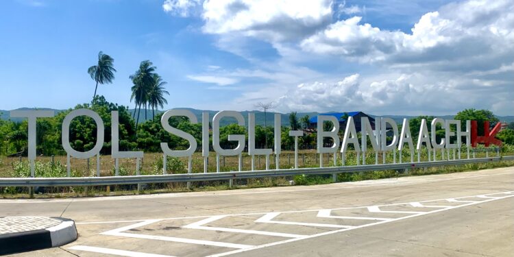 Trans-Sumatra Tol sampai Banda Aceh: Ruas Sigli–Banda Aceh Hampir Tersambung Sepenuhnya Tahun Ini