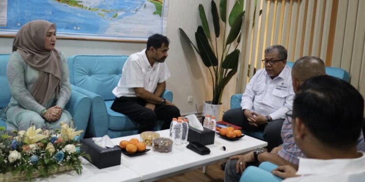 Mualem Temui Wamen Perkim, Usulkan Inpres Pembangunan Rumah untuk Mantan Kombatan GAM