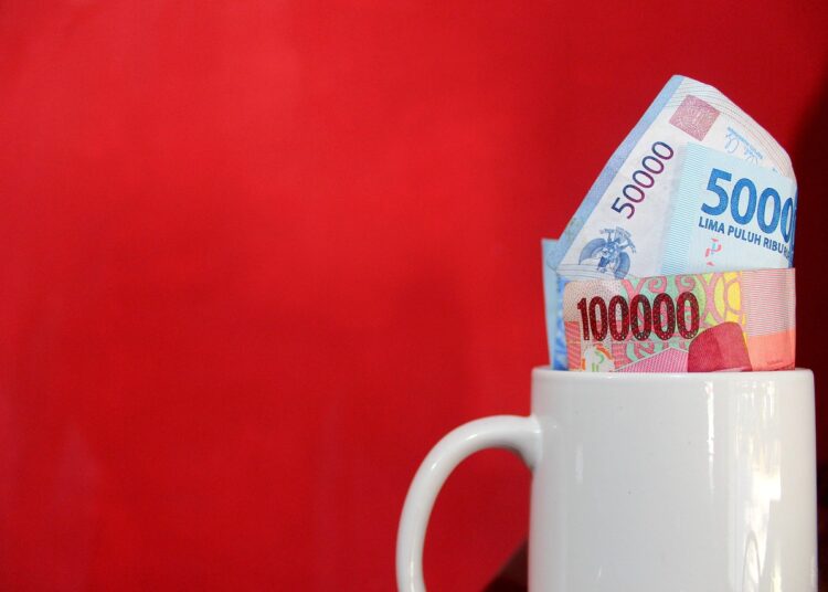 money, rupiah, salary, economic, financial, pay, indonesia, mug, rupiah, rupiah, rupiah, rupiah, rupiah
